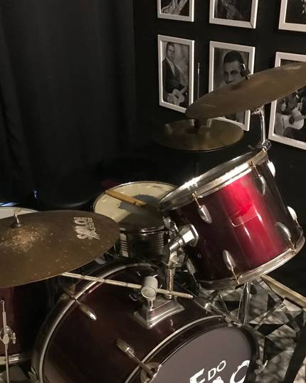 Aulas de bateria em domicílio e home studio no Itaim Bibi