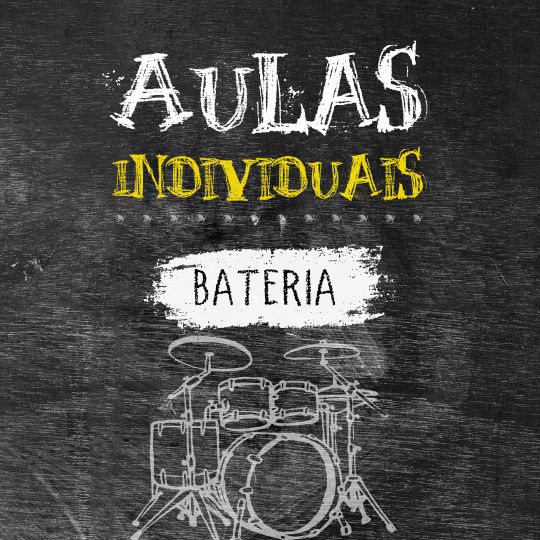 Aulas Individuais de Bateria no Clube do Porão